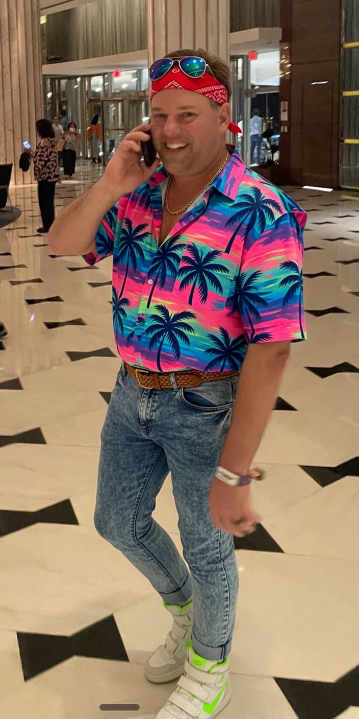 The Round 14 dress code: 80s attire
